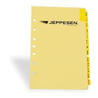 Sada abecedních karet Jeppesen