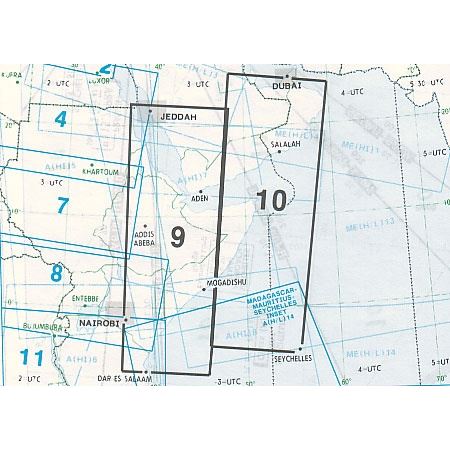 IFR Paper Chart Services.ZAFL09.A(H/L) 9/10.Enroute Chart