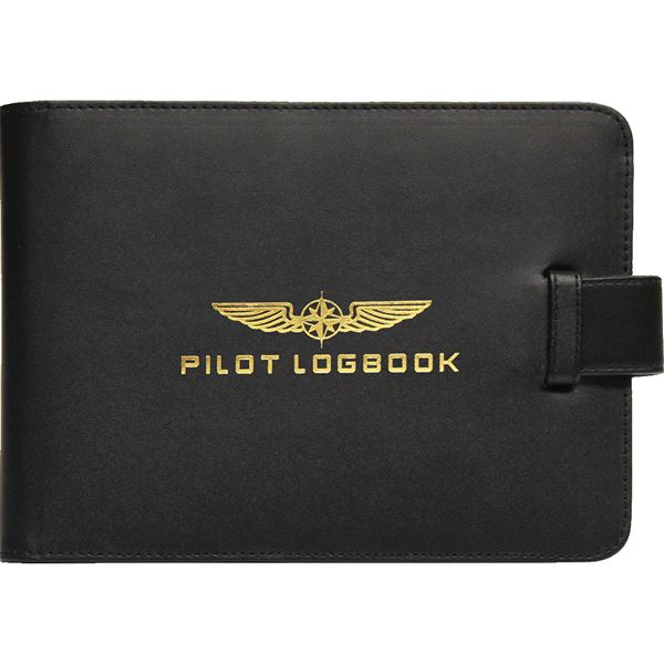 Design 4 Pilots obal na zápisník černý - malý