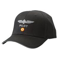 D4P PILOT Cap Cotton, black