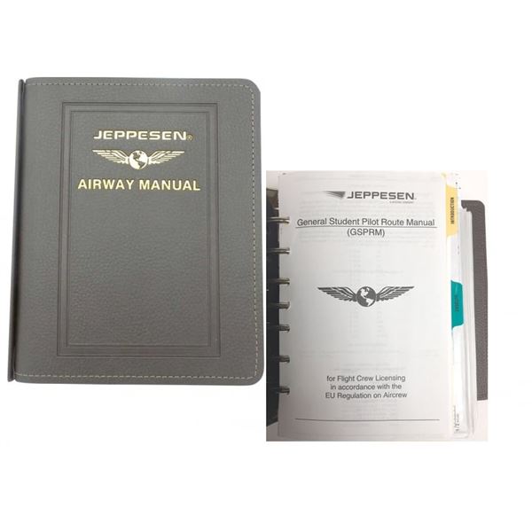 Jeppesen General Student Pilot Route Manual (GSPRM 2” plastic binder)