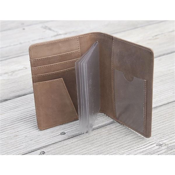 Pilot Licence Cover Boeing brown