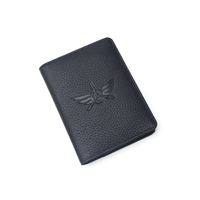 Pouzdro Pilot licence "Křídla" černé