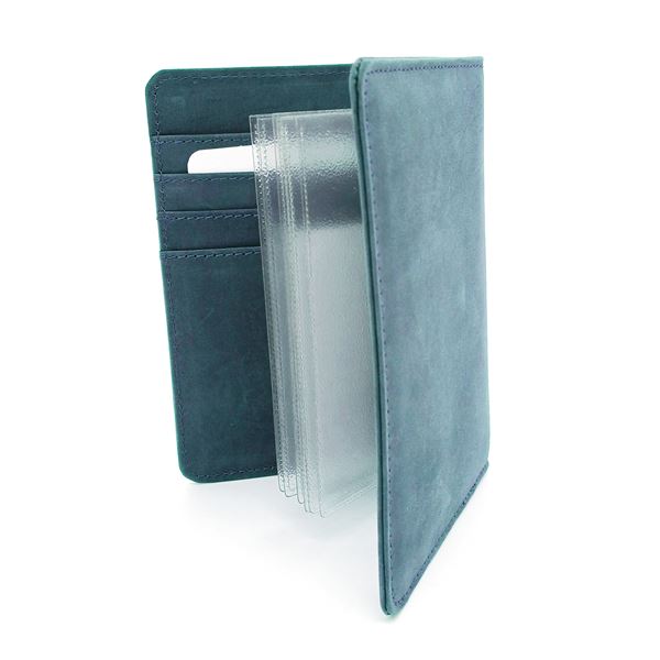Pilot Licence Cover blue