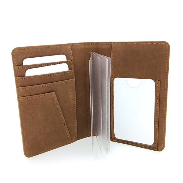 Pilot Licence Cover brown