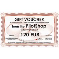 Gift voucher for our PilotShop 120EUR