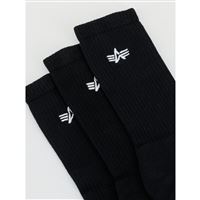 Alpha Industries Basic Socks 3 Pack black, 39/42
