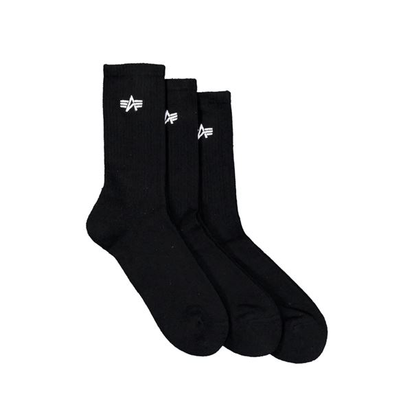 Alpha Industries Basic Socks 3 Pack black, 39/42