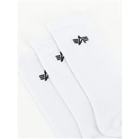 Alpha Industries Basic Socks 3 Pack white, 39/42 Alpha Industries Basic Socks 3 Pack white, 39/42
