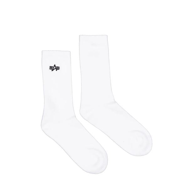 Alpha Industries Basic Socks 3 Pack white, 39/42
