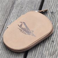 Manicure set PREMIUM LINE Airplane brown