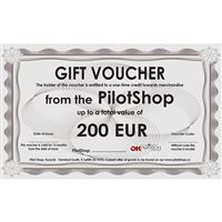 Dárkový poukaz Pilotshop 200 EUR