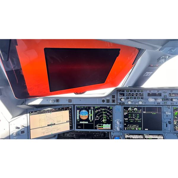 Sluneční clona AviationShade, rovná verze