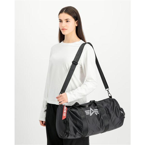 Alpha Industries Ripstop Packable Gym Bag black