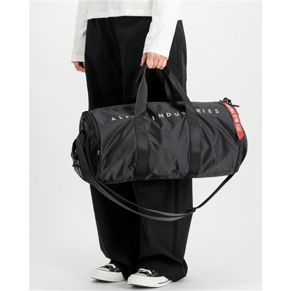 Alpha Industries Ripstop Packable Gym Bag black