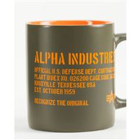 Alpha Industries Ceramic Mug, dark olive