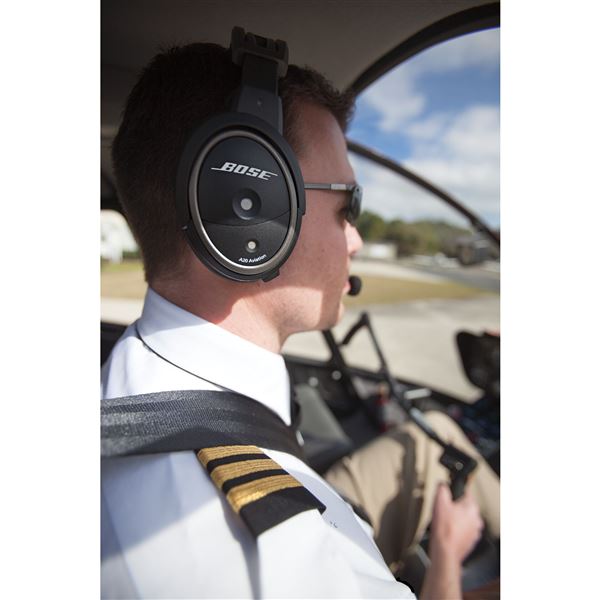 BOSE A20 Letecká sluchátka Bluetooth® Heli (U-174) kroucený kabel