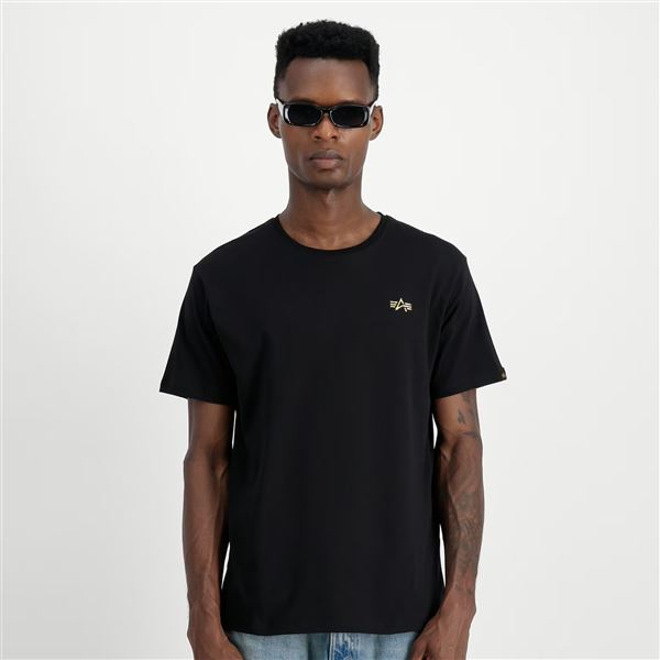 Alpha Industries Tričko 3D Logo černé, M