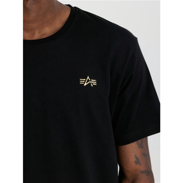 Alpha Industries Tričko 3D Logo černé, M
