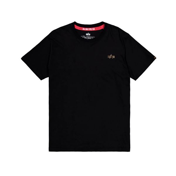 Alpha Industries Tričko 3D Logo černé, M