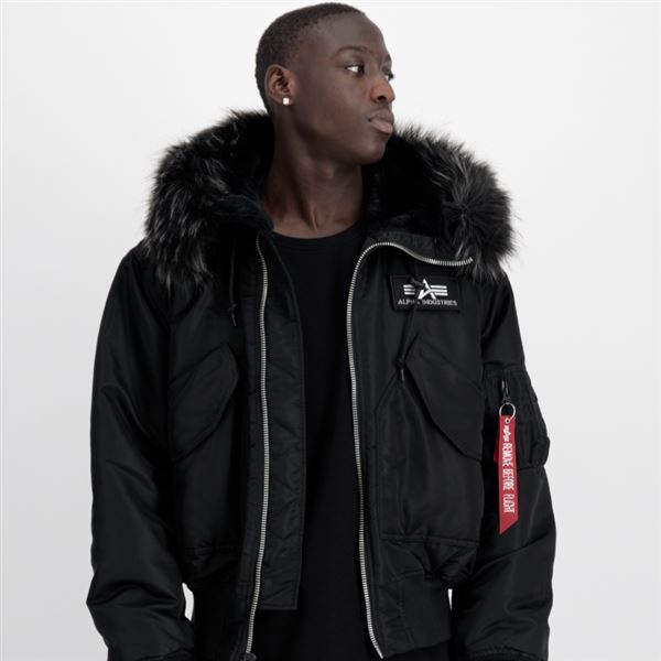 Alpha Industries Jacket 45/P black, L