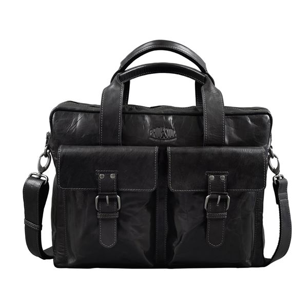 Laptop Leather Bag "REAL ME"