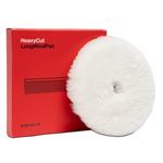 KOCH Heavy Cut Long Wool lambswool polishing pad, 150 mm