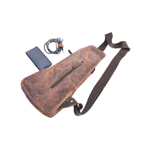 Leather Crossbag Federico "Spitfire"