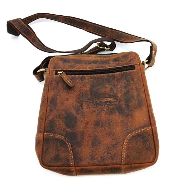 Leather Bag Enrico "Airbus"