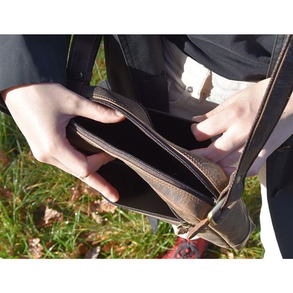 Leather Bag Enrico "Airbus"