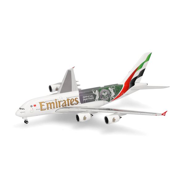 Model A380 Emirates "Wimbledon Official Partner" 1:500