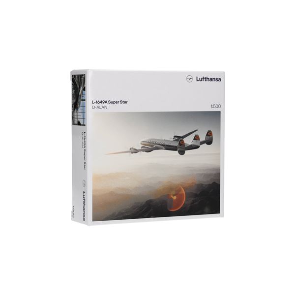 Model Lockheed L-1649A Lufthansa Super Star 1:500