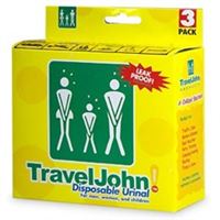 Absorpční sáček na moč - Travel John (Pack of 3)