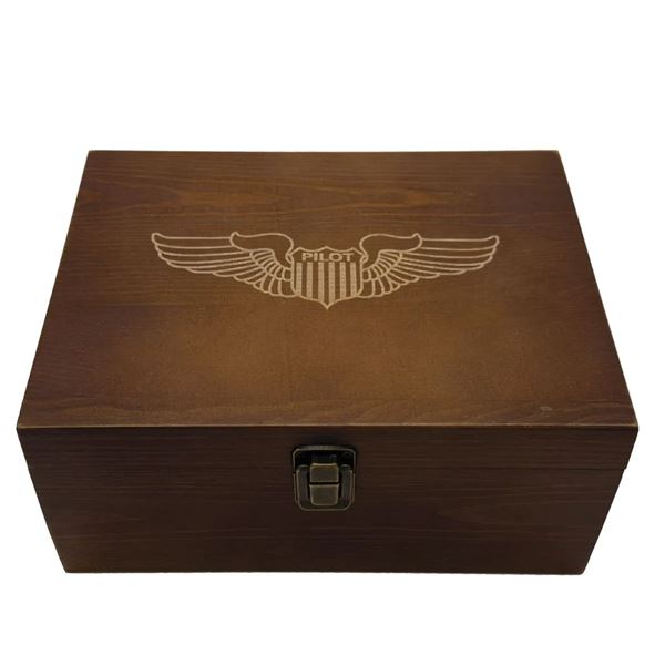 Pilot Wings Whiskey Glass Gift Set