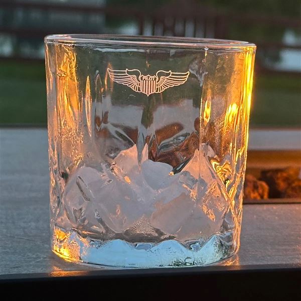 Pilot Wings Whiskey Glass Gift Set