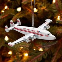 Vánoční ozdoba "TWA Super Connie"