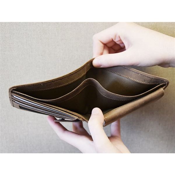 Leather wallet Ultralight