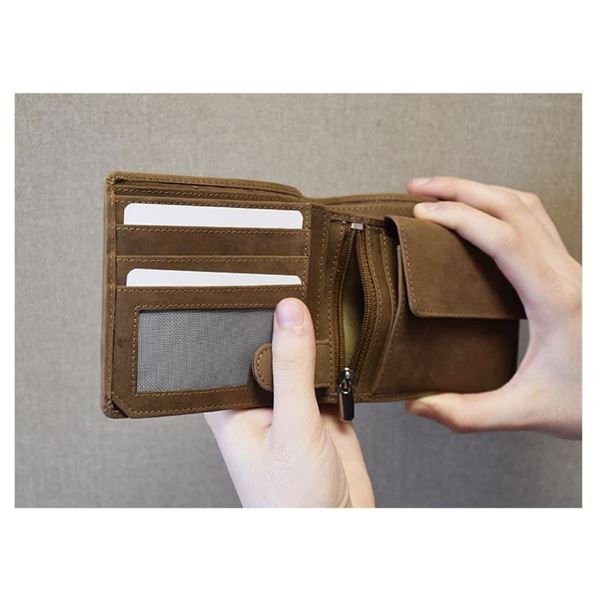Leather wallet L-159 ALCA