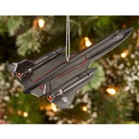 SR-71 Blackbird USAF Christmas Ornament SR-71 Blackbird USAF Christmas Ornament