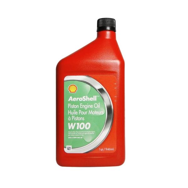 Letecký olej Aeroshell W100