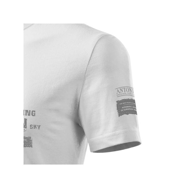 ANTONIO Tričko AEROBATICA bílá, XL