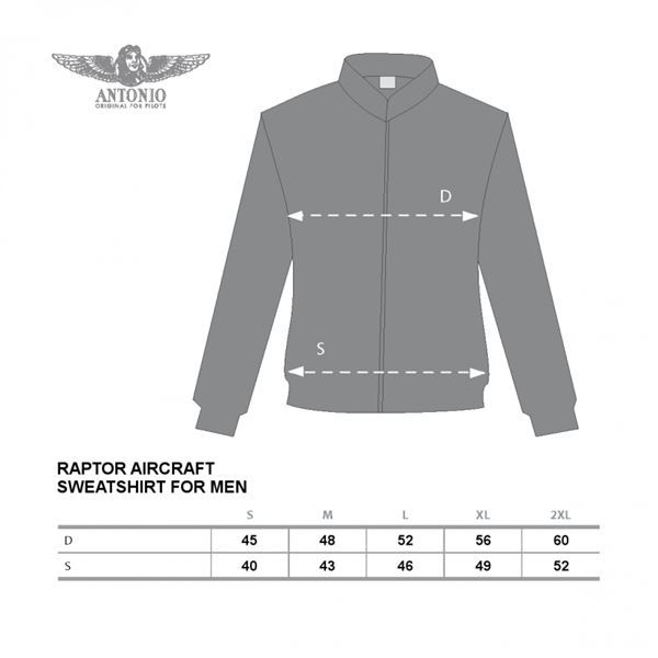 ANTONIO Sweatshirt AIR SERVICE, S