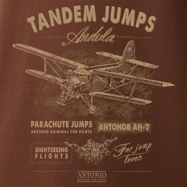 ANTONIO T-Shirt biplane ANDULA, M