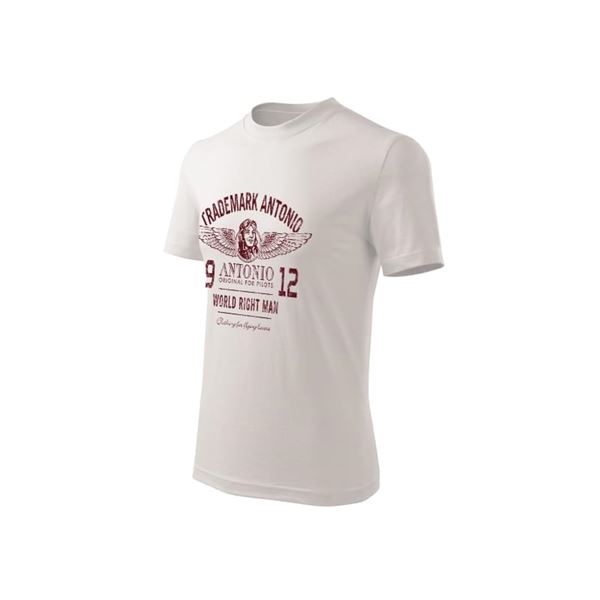 ANTONIO T-shirt with logo ANTONIO 1912, M