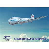 Poster Douglas DC-3 ČSA
