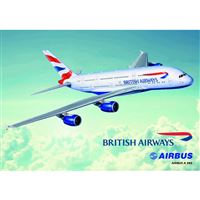 A380 BRITISH AIRWAYS Poster