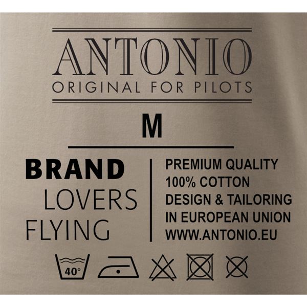 ANTONIO T-shirt helicopter APACHE AH-64D, M