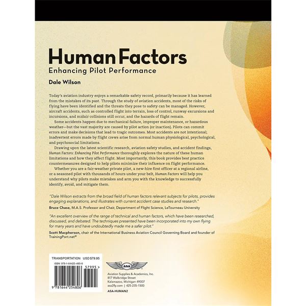 ASA Human Factors, Second Edition