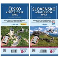 AEROTURISTICKÁ MAPA Česko a Slovensko 