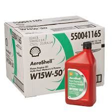 AeroShell Oil W 15W-50 Multigrade Aircraft Oil